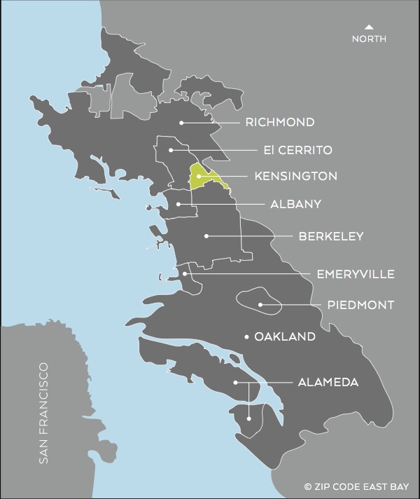 Kensington Map