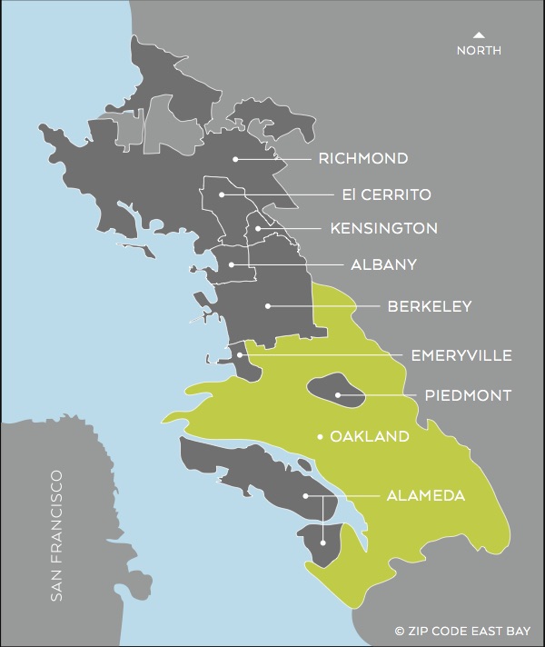 Oakland Map