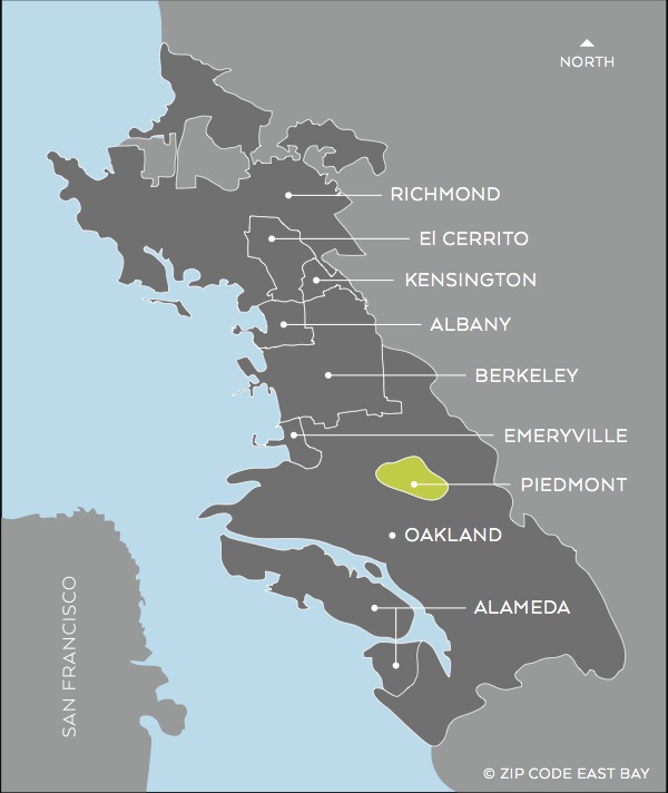 Piedmont Map